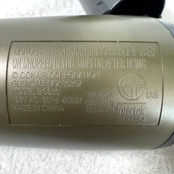 Conair Bc650 Wild Primrose Multi Styler Ionic Technology Hot Hair Brush - Picture 5 of 8